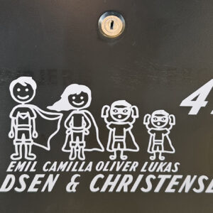 Familie Far, mor og 2 drenge