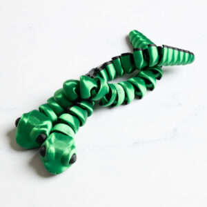 Flexi Slange - Grøn silk