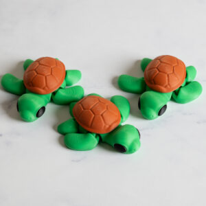 Flexi skildpadde - Grøn/brun