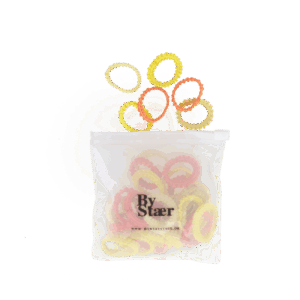 Mini Hårelastikker - Mix 12 (50 stk)