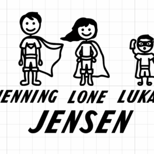 Familie Far, mor og søn