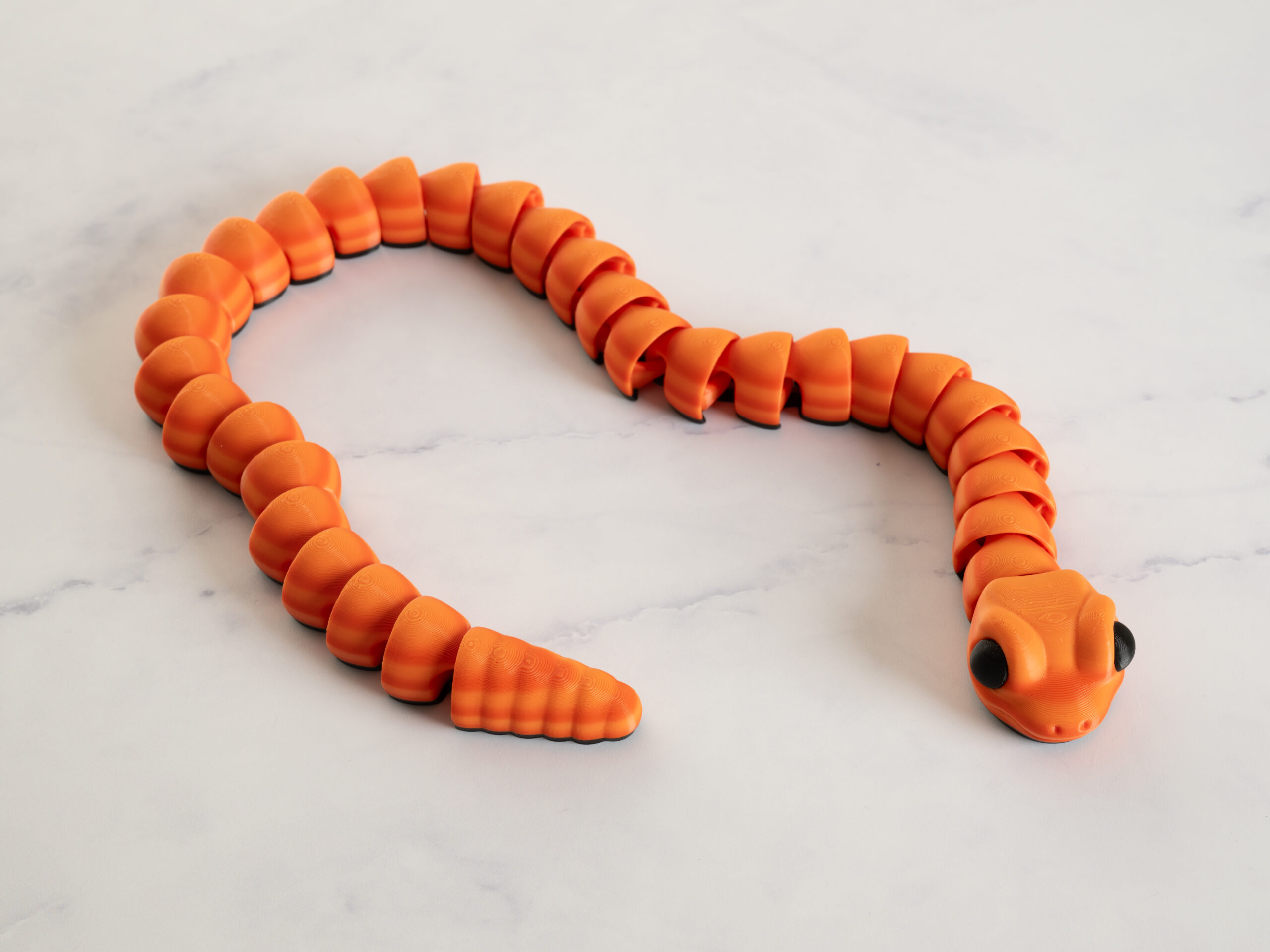 Flexi Slange - Changerende orange - Billede 3