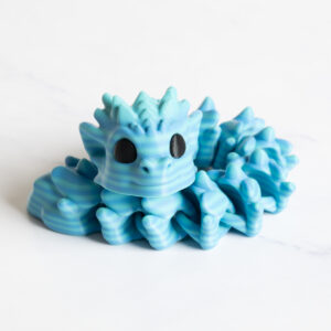 Flexi Drage - Changerende blå