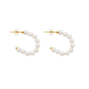 Billie Øreringe - Forgyldt