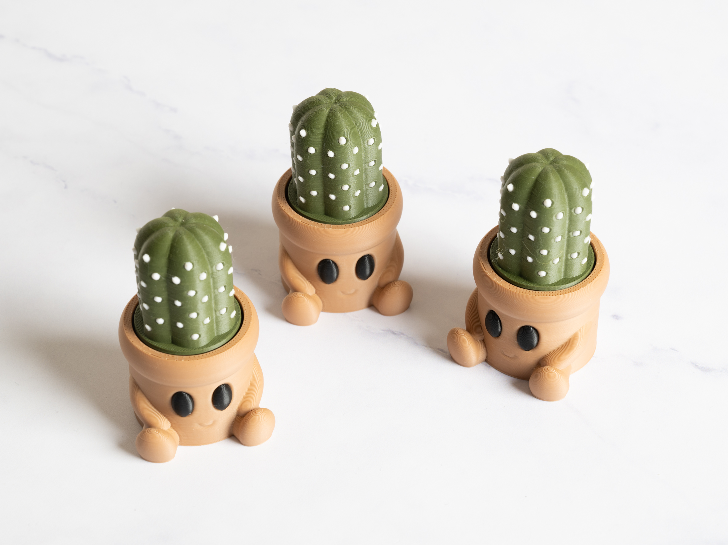 Clicker Kaktus - Brun/grøn