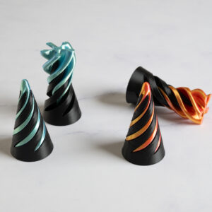 Fidget Spiral kegle - Stor