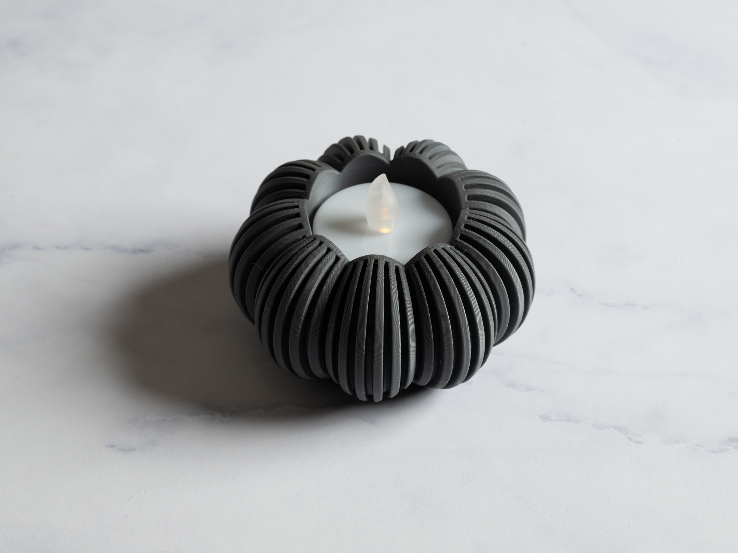 Græskar fyrfadsholder - Billede 5