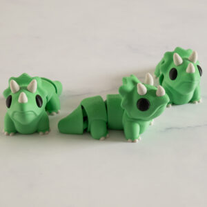 Flexi Triceratops - Grøn