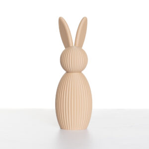 Minimalistisk påske kanin - Latte brun