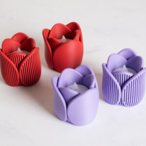 Tulipan fyrfadsholder