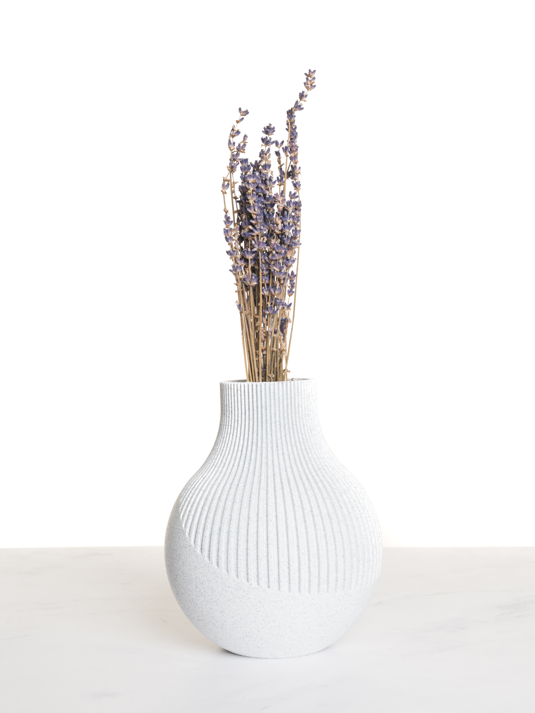 Neki Japandi vase skrå linjer - Billede 2
